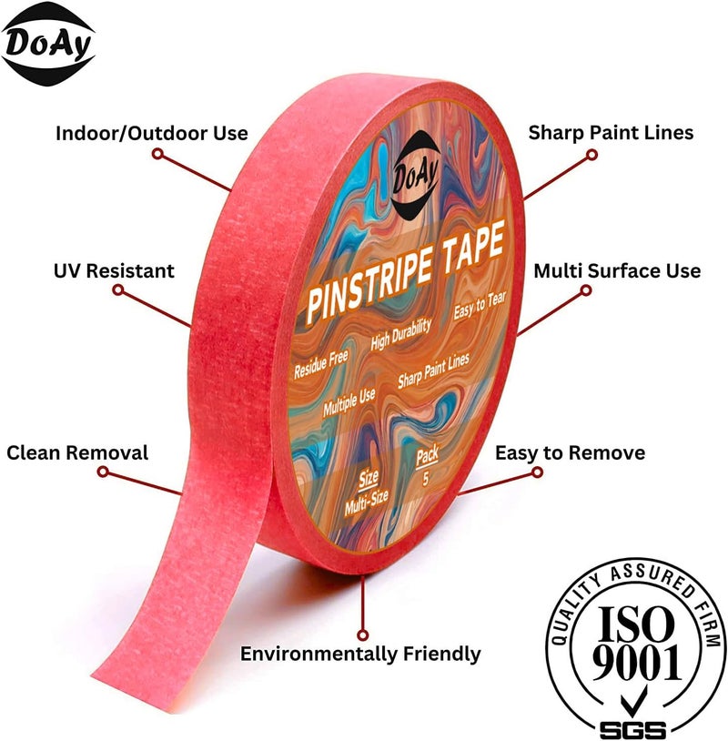 DOAY Pinstripe Tape (Red) - Image 2